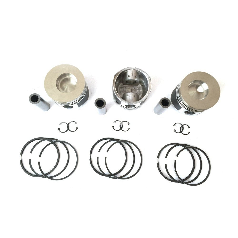 brand-new 3 PCS K3G Piston With Rings Set Std For Mitsubishi Engine Parts