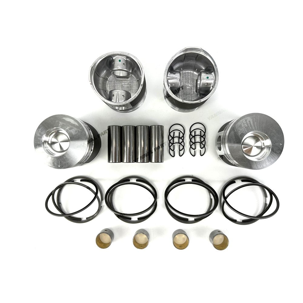 Piston With Rings For Mitsubishi K4E-DI Engine Part