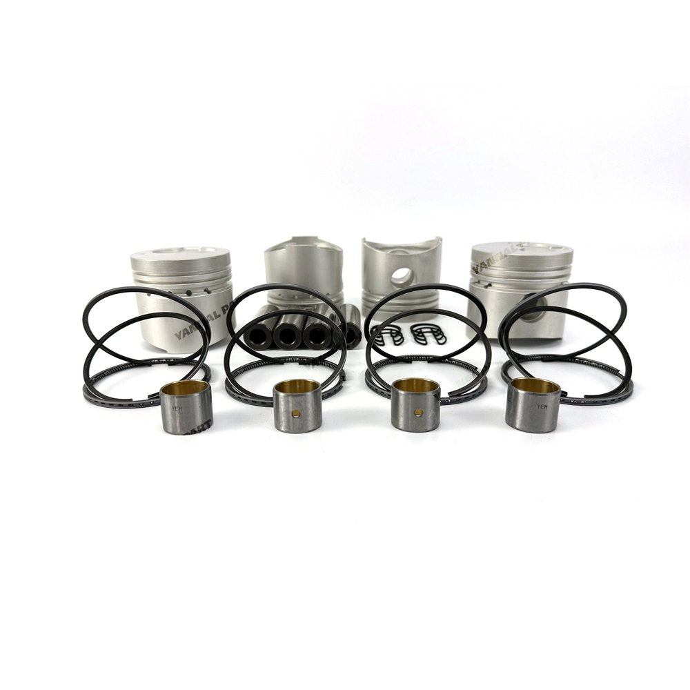 Piston With Rings For Mitsubishi K4E-IDI Engine Part