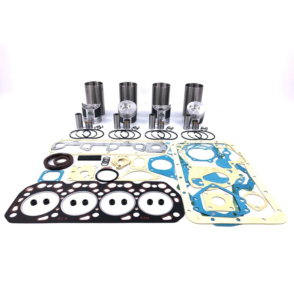 FOR MITSUBISHI Engine K4M REPAIR KIT PISTON PISTON RING CYLINDER LINER GASKET SE