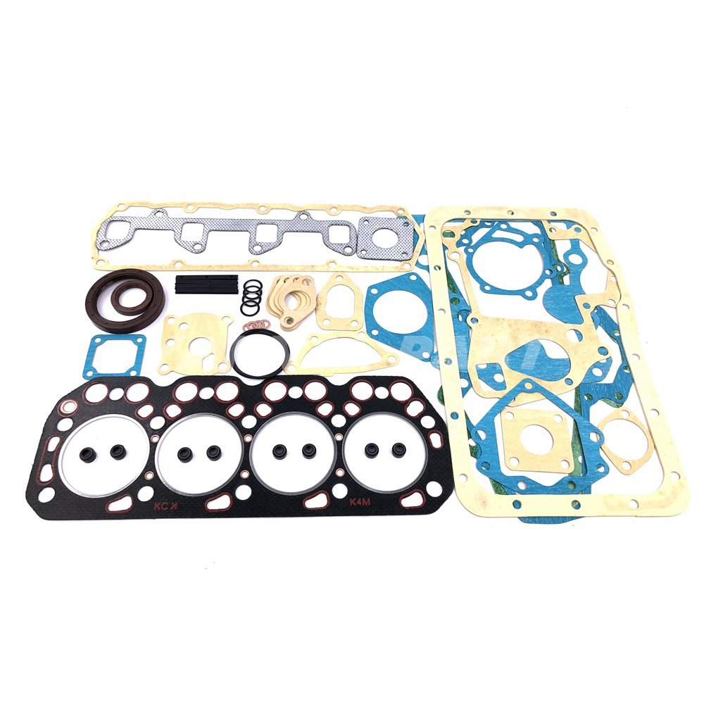 K4M Engine Full Gasket Kit with Head Gasket oil seal For Mitsubishi Excavator