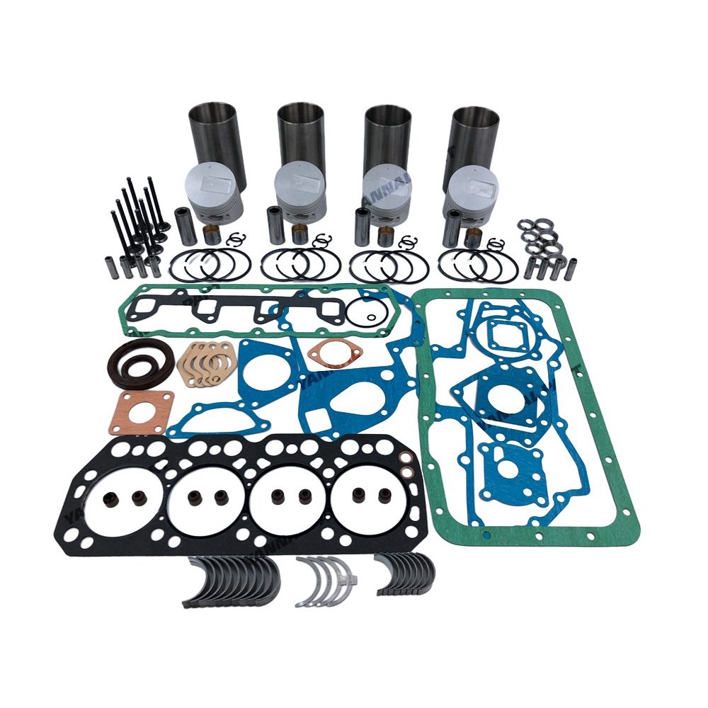 K4N K4N-IDI Overhaul Rebuild Kit For Mitsubishi Engine Direct Injection W/ Valve