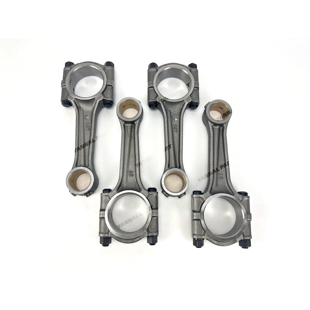 4 PCS Connecting Rod 5I-7668 34319-01012 30662 Fit For Mitsubishi S4K Engine