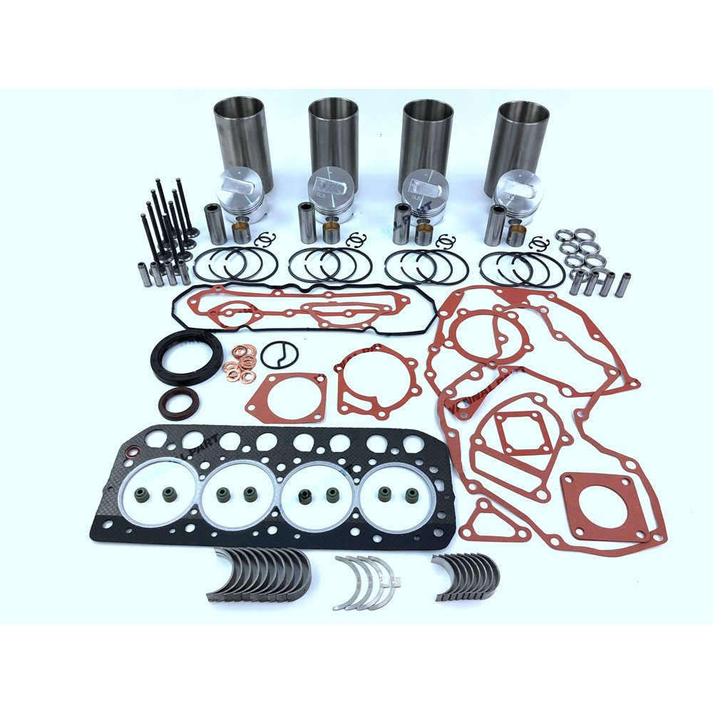 S4L Engine Overhaul Rebuild Kit With Gasket Bearing Valve For Mitsubishi Engine