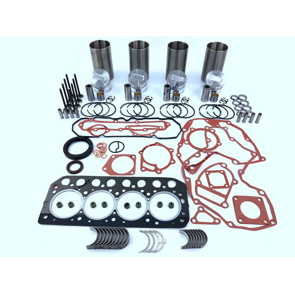 S4L Engine Overhaul Rebuild Kit With Gasket Bearing Valve For Mitsubishi Engine