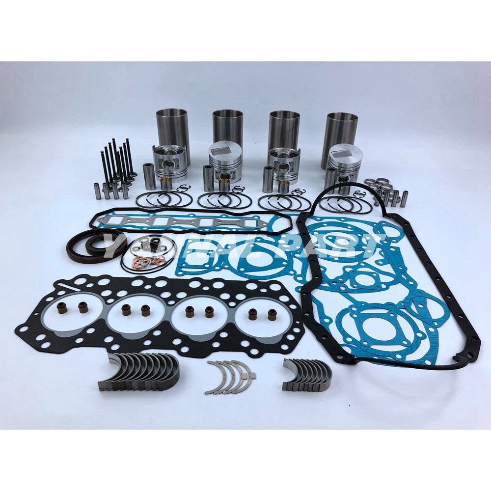 S4Q2 Engine Overhaul Rebuild Kit With Gasket Bearing Valve For Mitsubishi Engine