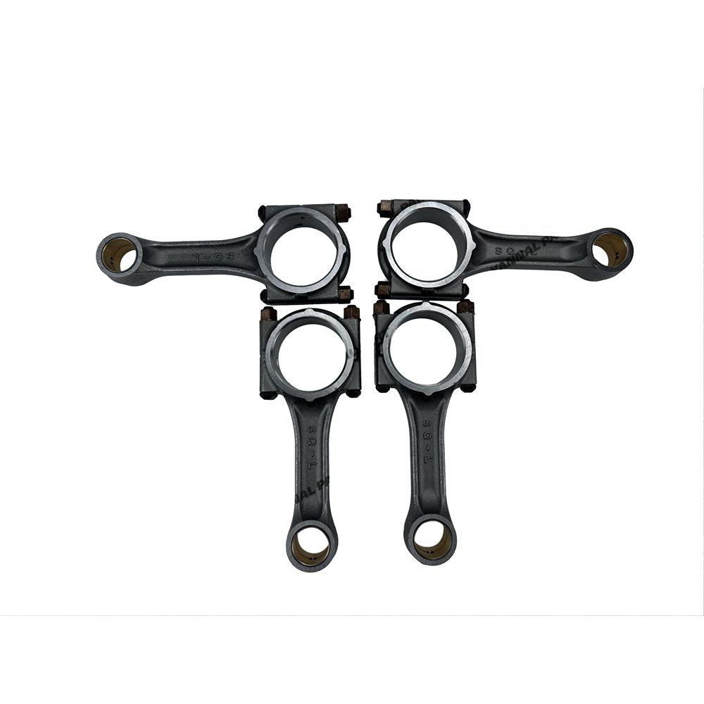 4 PCS Connecting Rod 32C19-00014 Fit For Mitsubishi S4Q2 Engine