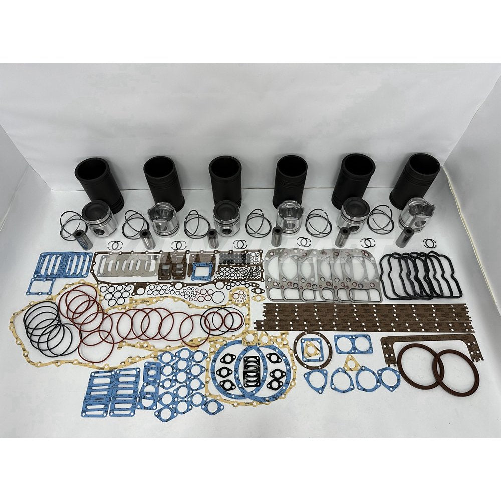 Overhaul Kit With Gasket Set Fit For Mitsubishi S6A2 Engine