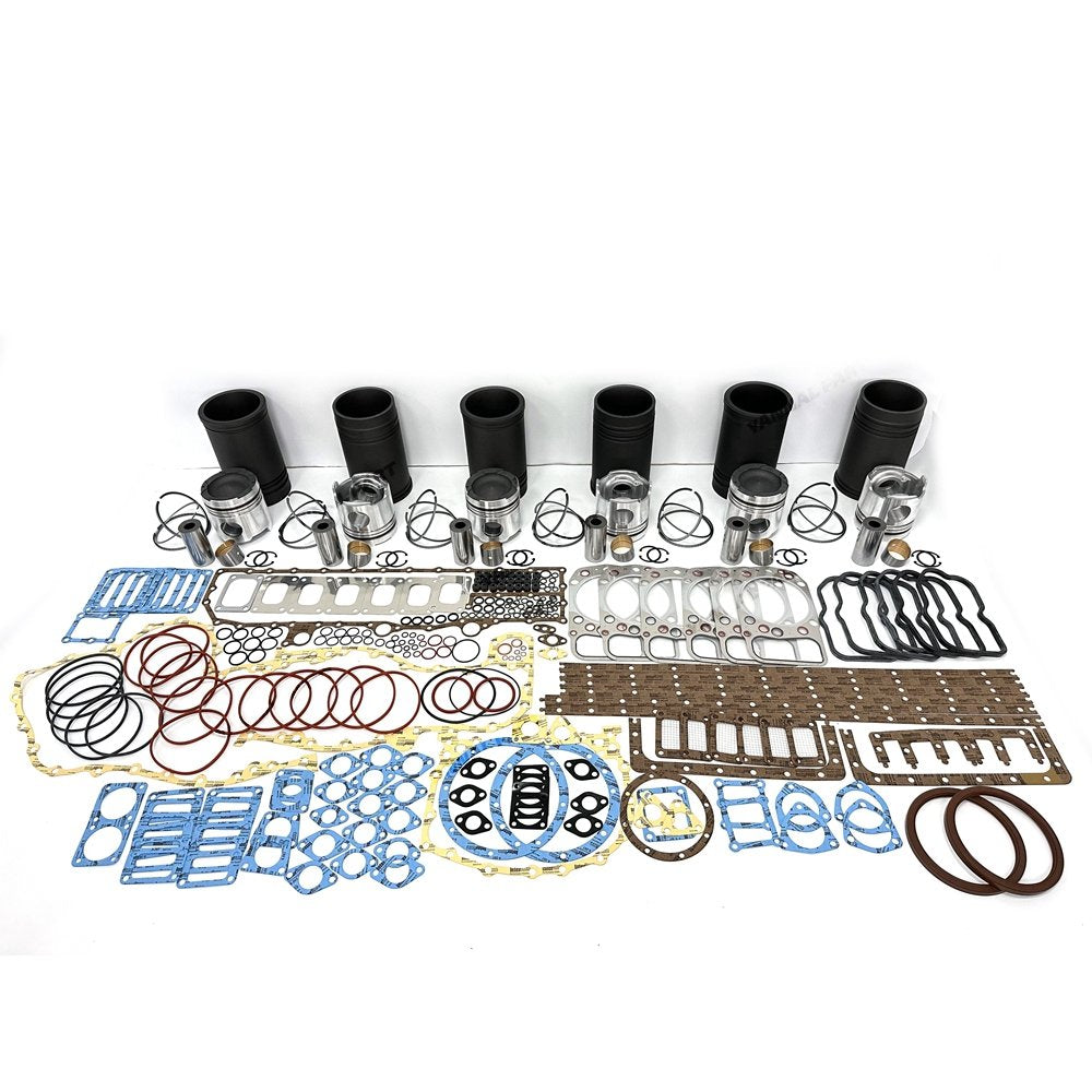 Rebuild Kit With Piston Ring Cylinder Gaskets For Mitsubishi S6A2 Engine Part