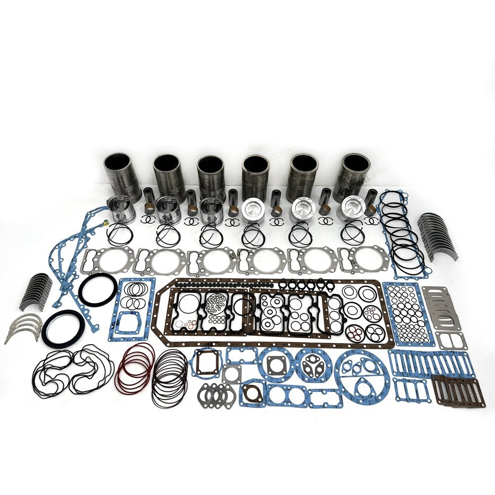 Overhaul Rebuild Kit With Gasket Set Bearing For Mitsubishi S6B3 Engine Part