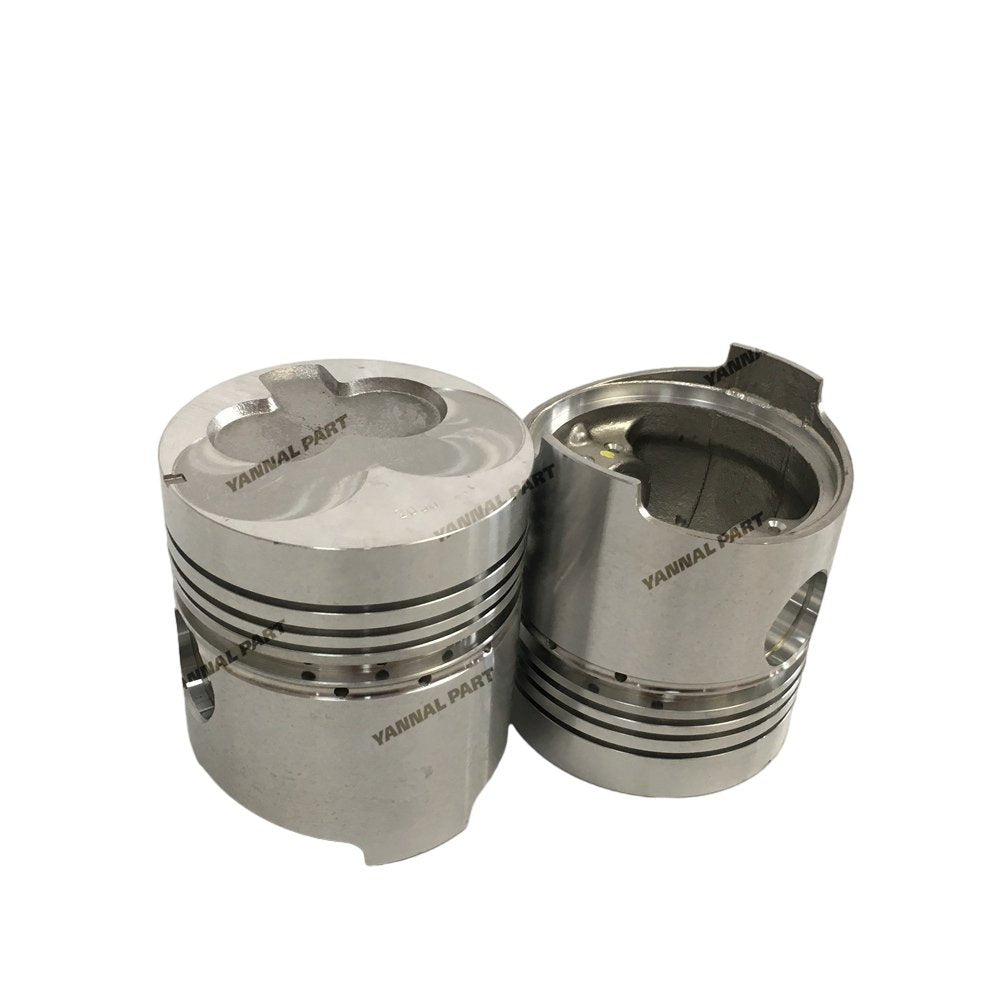 3x For Isuzu 2030 Piston With Pin STD 3AB1 Engine Spare Parts