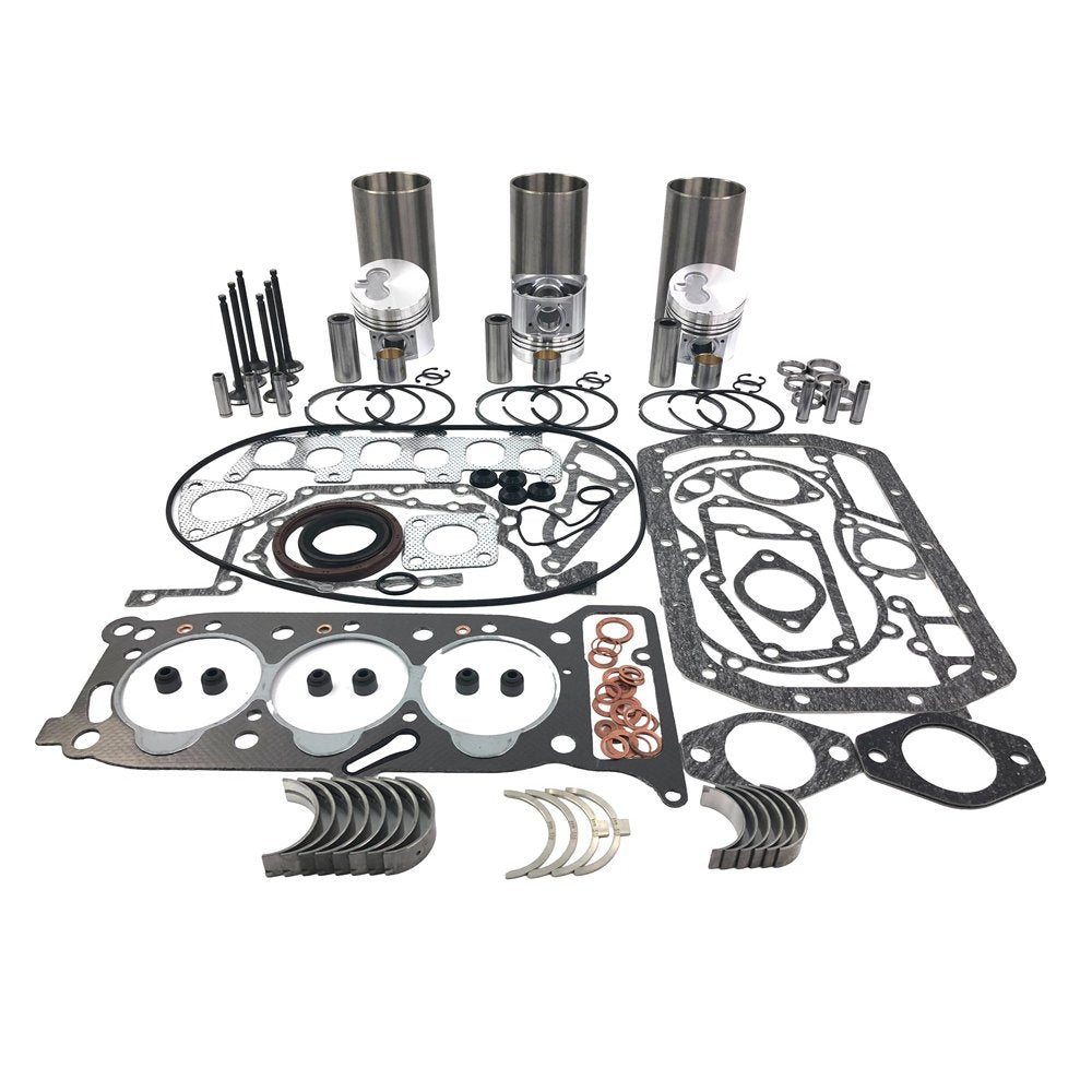 Rebuild Overhaul Kit With Gasket Set Bearing Valve Train For Isuzu 3KR1 Engine