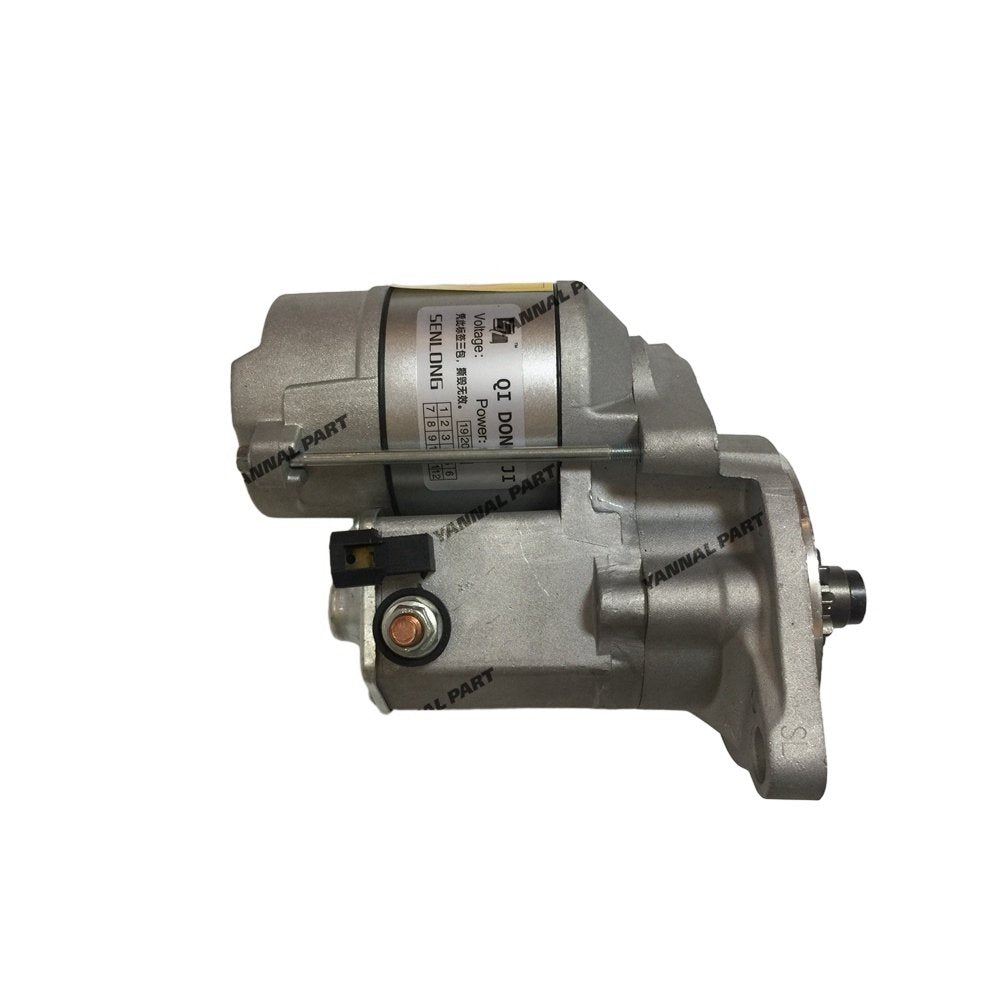 Starter motor 12V 9T 1.4KW For Isuzu 3LD1 Engine Part