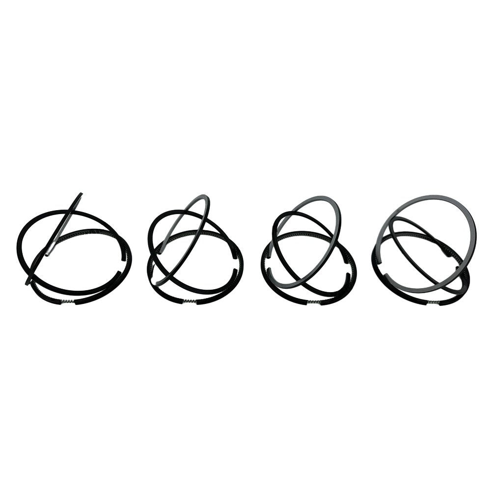 4x Piston Ring STD For Isuzu 4BB1 Excavator Engine Spare Parts