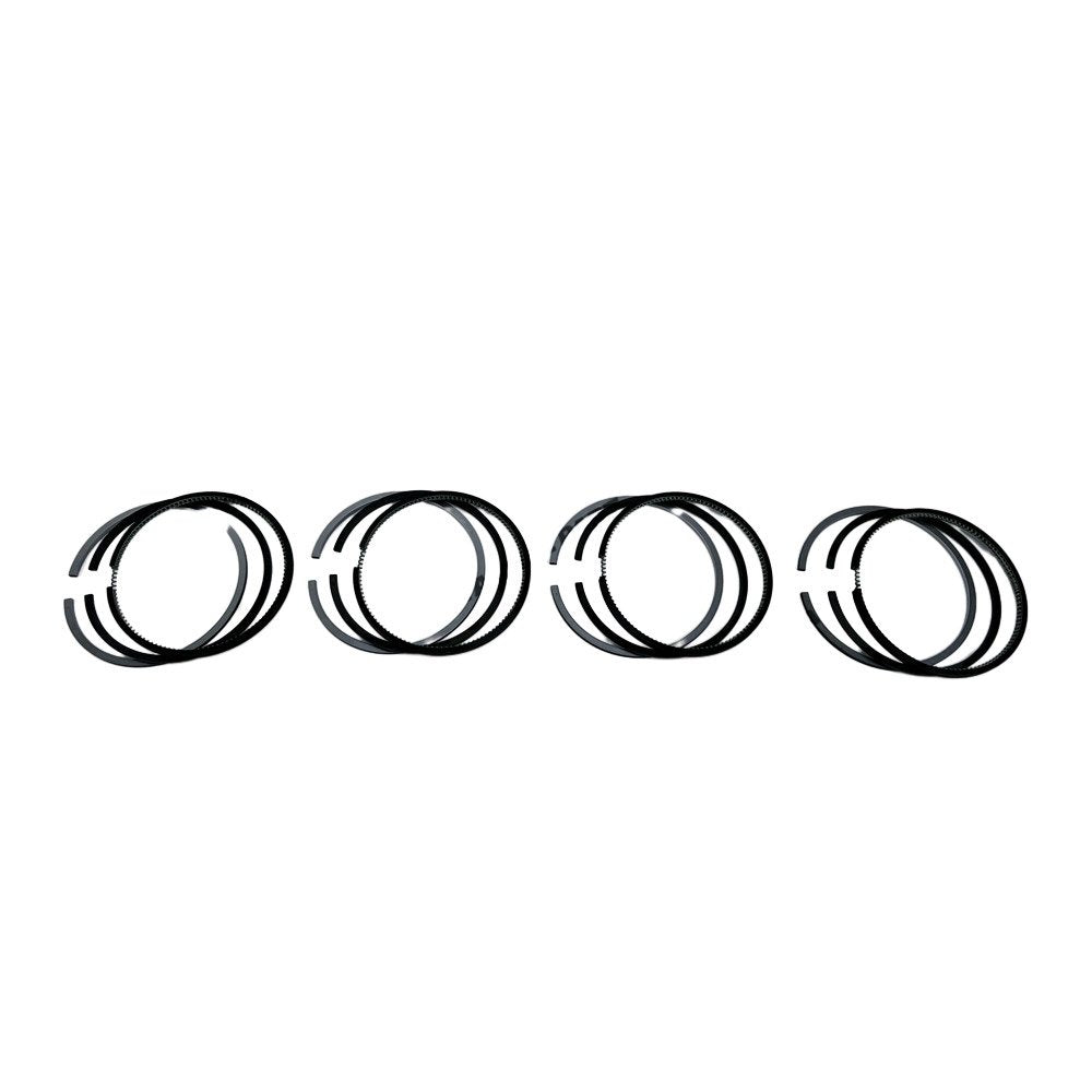 4x Piston Ring STD For Isuzu 4BC1 Excavator Engine Spare Parts