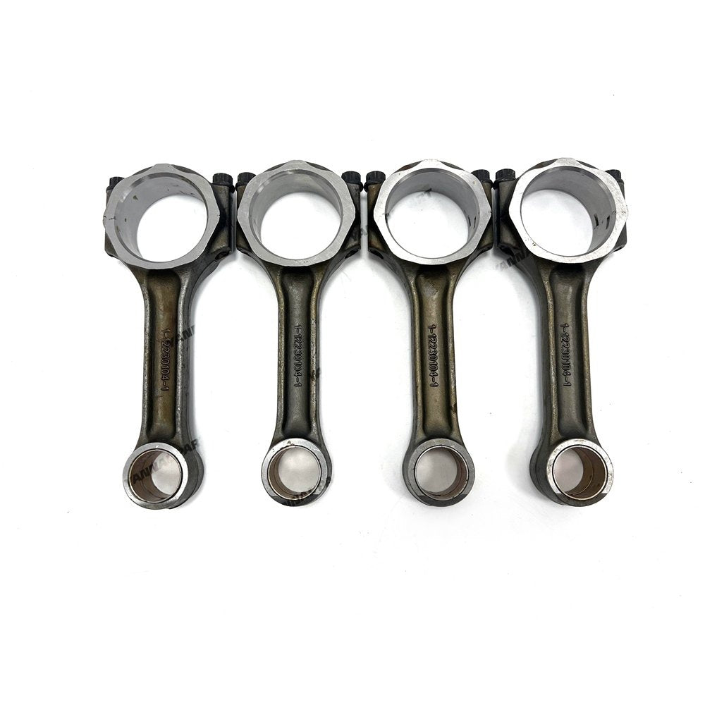 4 PCS Connecting Rod 1-12230095-1 Fit For Isuzu 4BD1 Engine