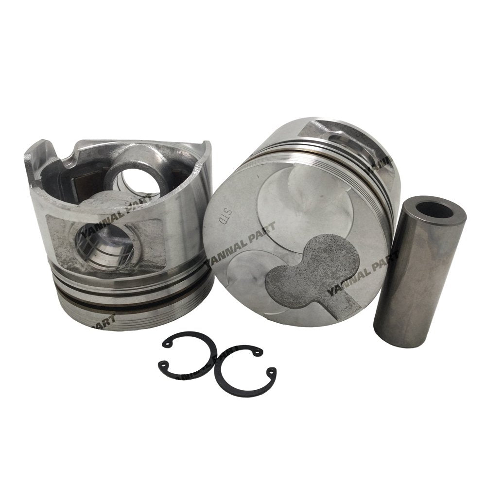 4x 4FB1 Piston Kit STD For Isuzu diesel Engine parts