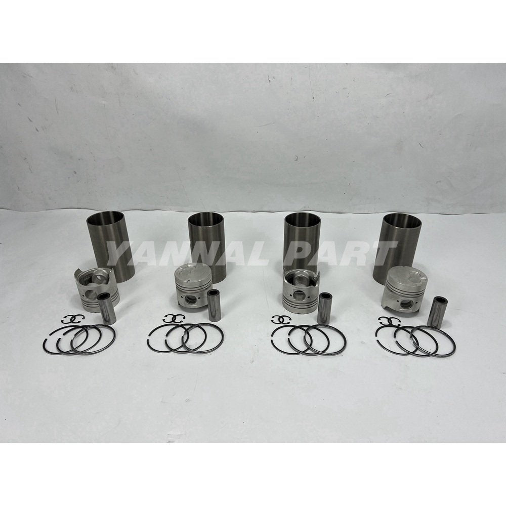 Cylinder Liner Kit Fit For Isuzu 4FE1 Engine