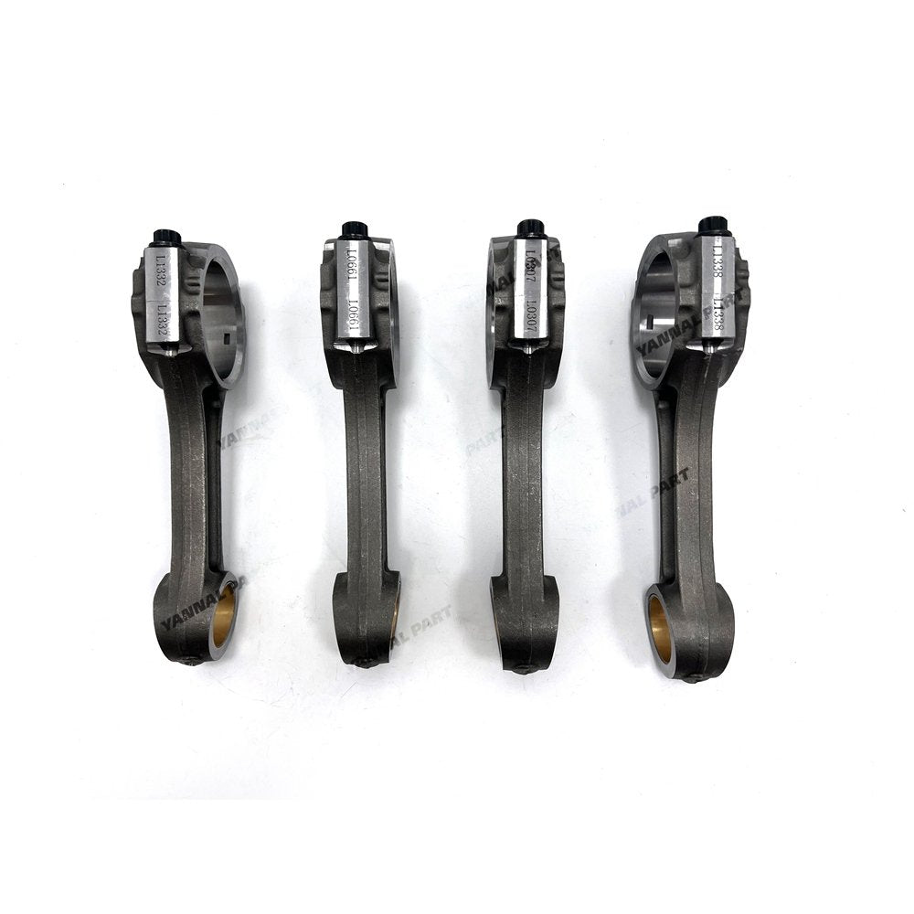 4 PCS Connecting Rod Fit For Isuzu 4HE1 Engine