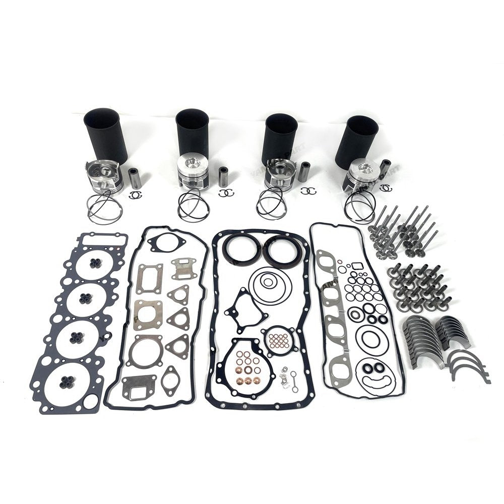 4HL1 Engine Overhaul Rebuild Kit With Gasket Bearing Valve For Isuzu Engine