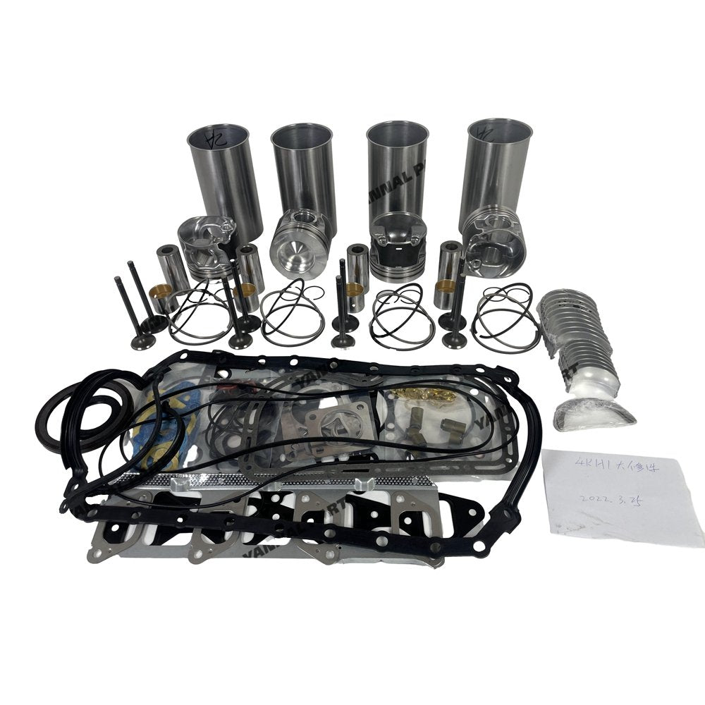 4x 4KH1 Engine Overhaul Rebuild Kit For Isuzu diesel Engine