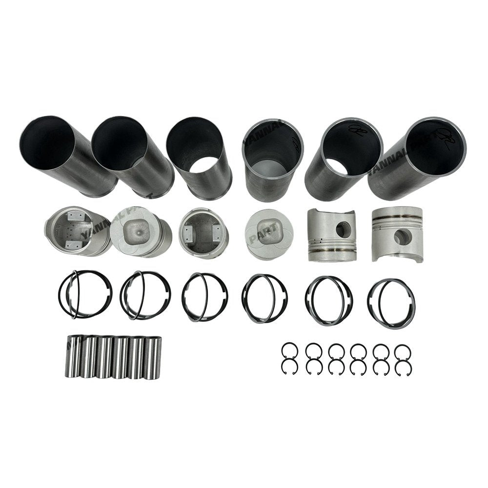 Cylinder Liner Kit Fit For Isuzu 6BB1 Engine