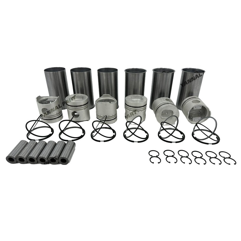 Cylinder Liner Kit Fit For Isuzu 6BB1 Engine