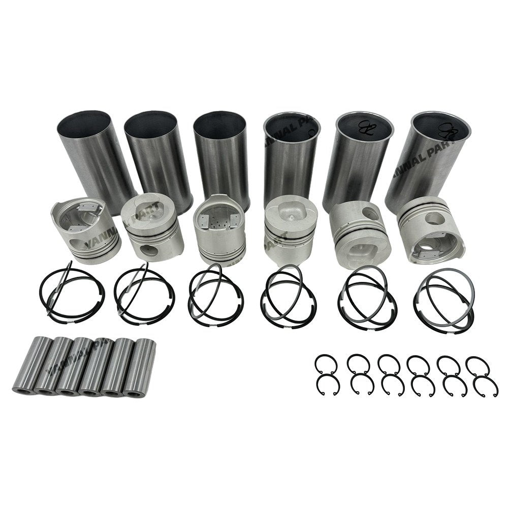 Cylinder Liner Kit Fit For Isuzu 6BB1 Engine