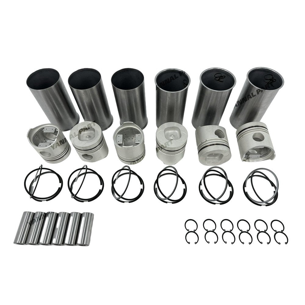 Cylinder Liner Kit Fit For Isuzu 6BB1 Engine