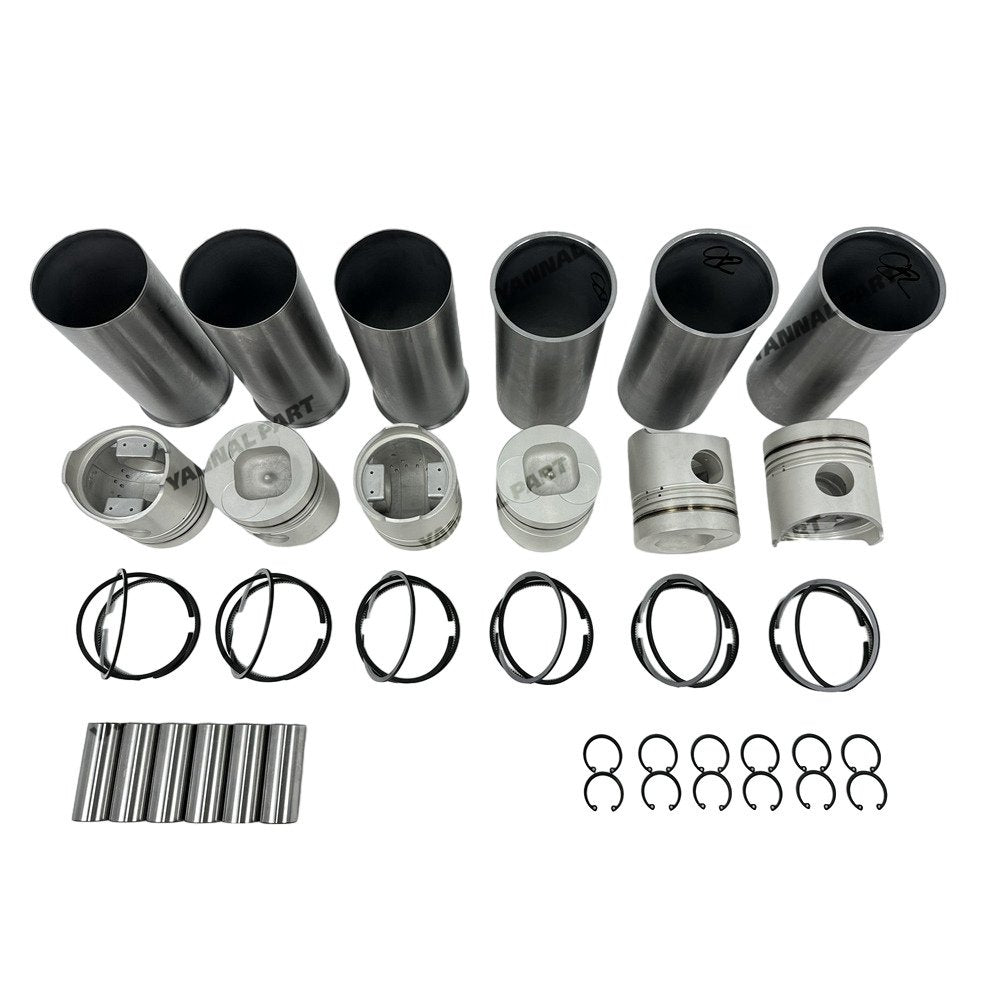 Cylinder Liner Kit Fit For Isuzu 6BB1 Engine