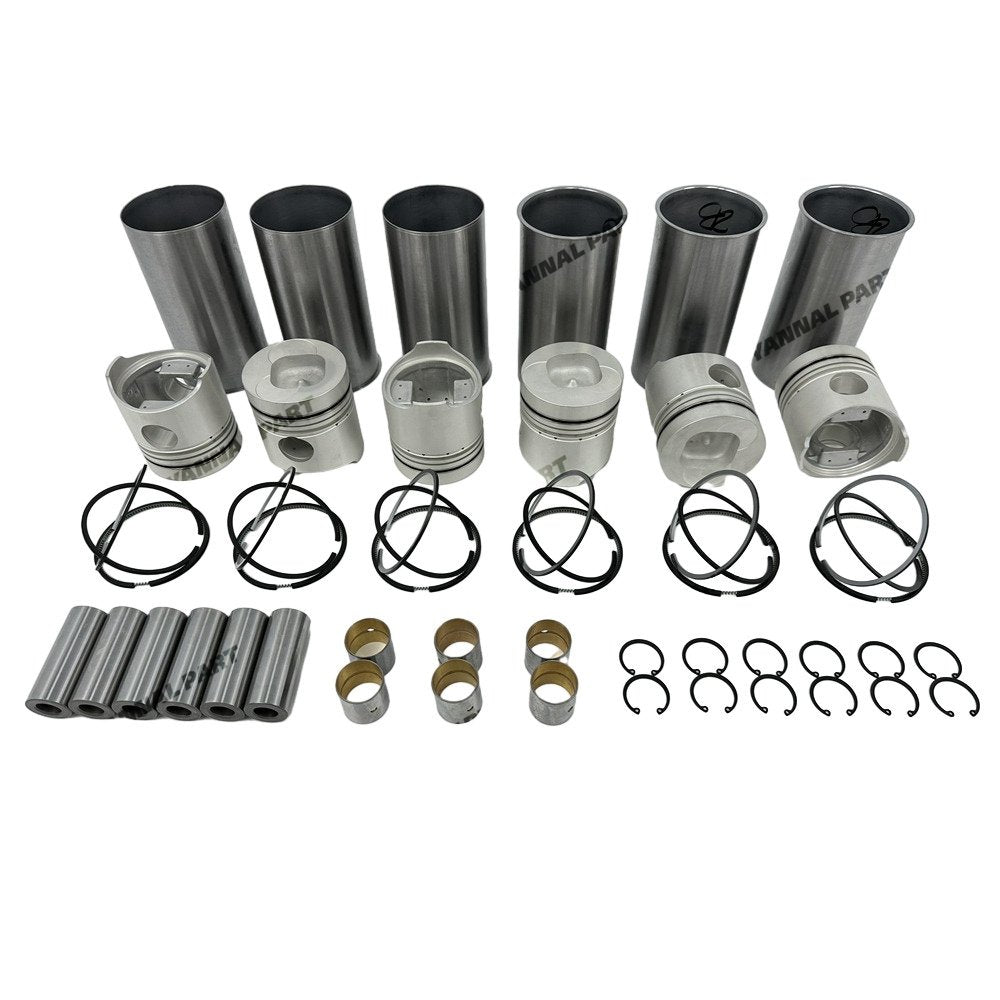 Cylinder Liner Kit Fit For Isuzu 6BB1 Engine