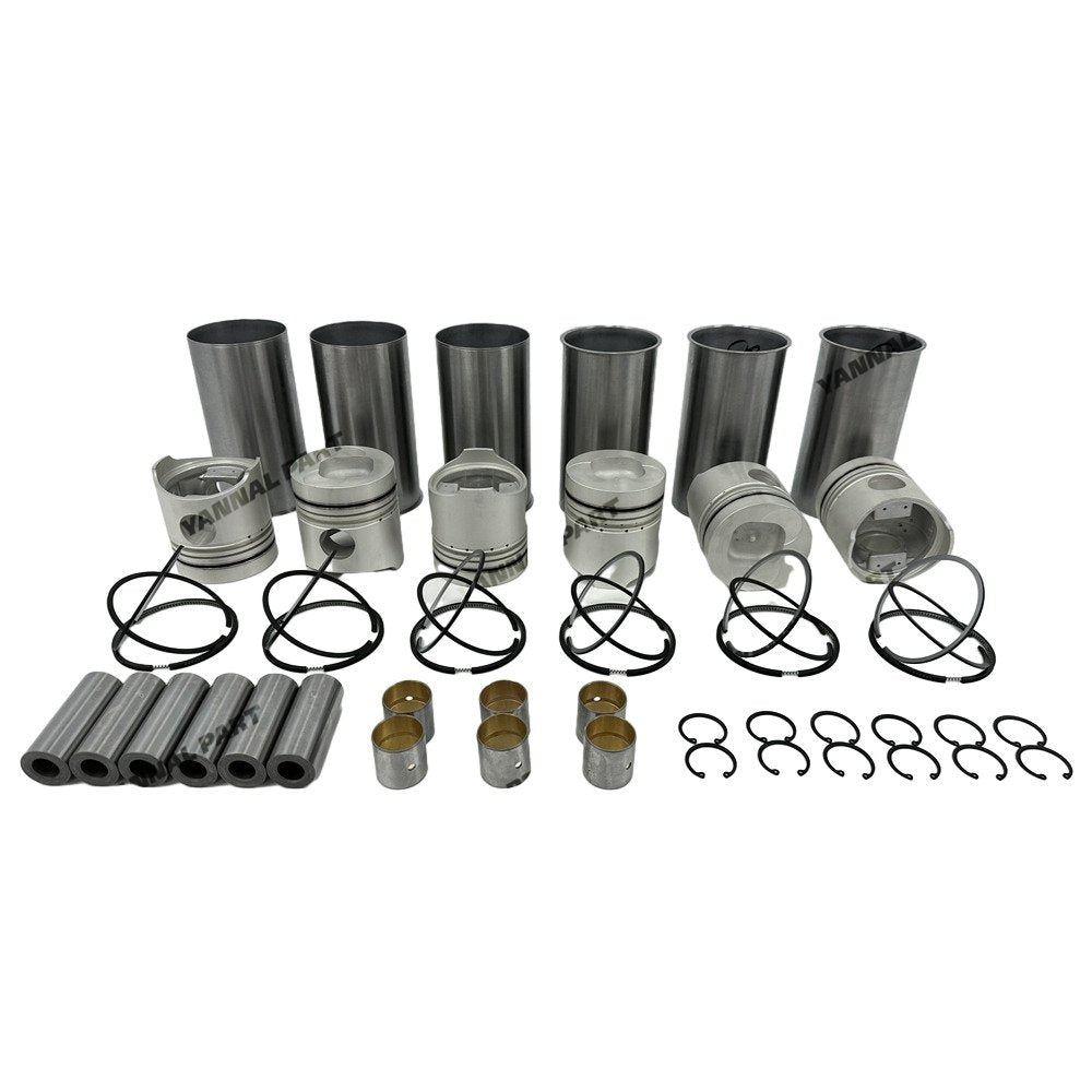 Cylinder Liner Kit Fit For Isuzu 6BB1 Engine