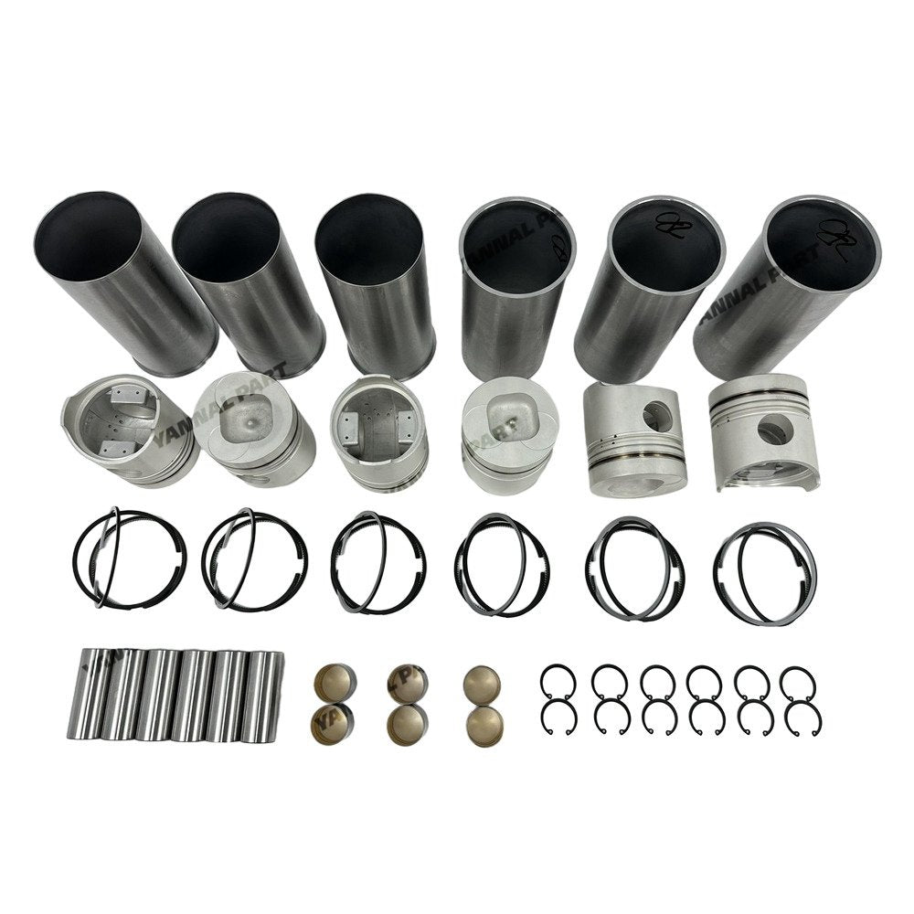 Cylinder Liner Kit Fit For Isuzu 6BB1 Engine