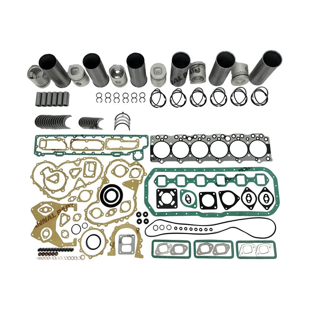 Cylinder Liner Kit Fit For Isuzu 6BB1 Engine