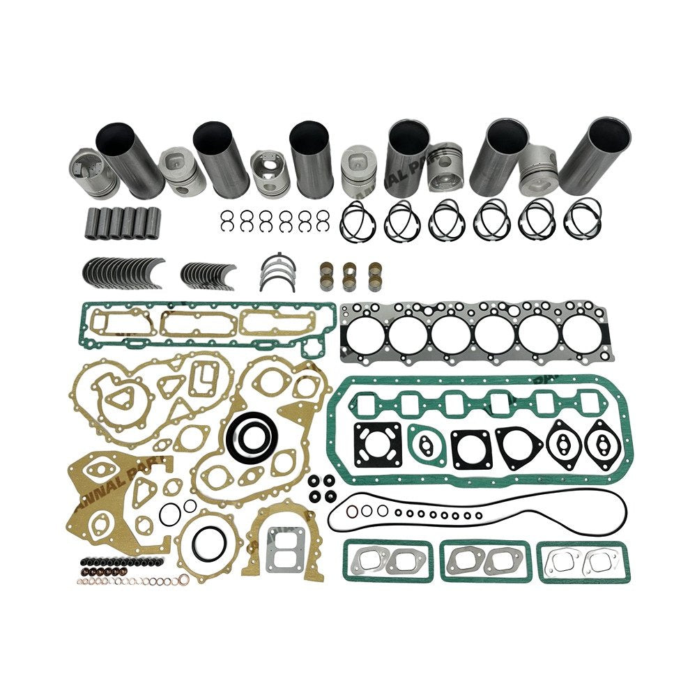 Cylinder Liner Kit Fit For Isuzu 6BB1 Engine