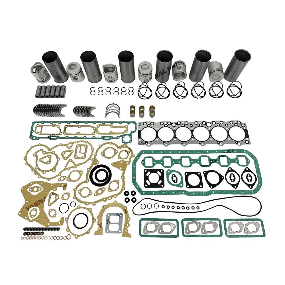 Cylinder Liner Kit Fit For Isuzu 6BB1 Engine