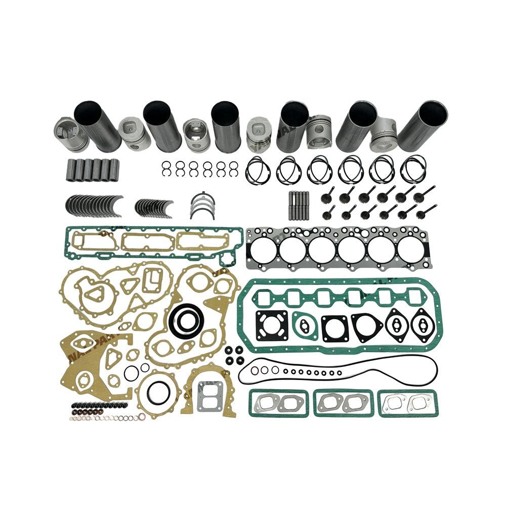 Cylinder Liner Kit Fit For Isuzu 6BB1 Engine