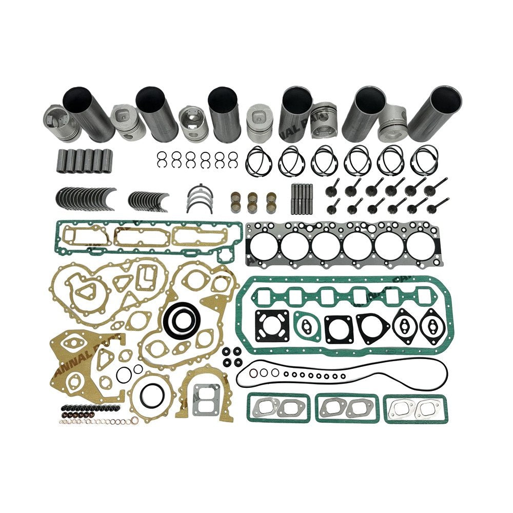 Cylinder Liner Kit Fit For Isuzu 6BB1 Engine