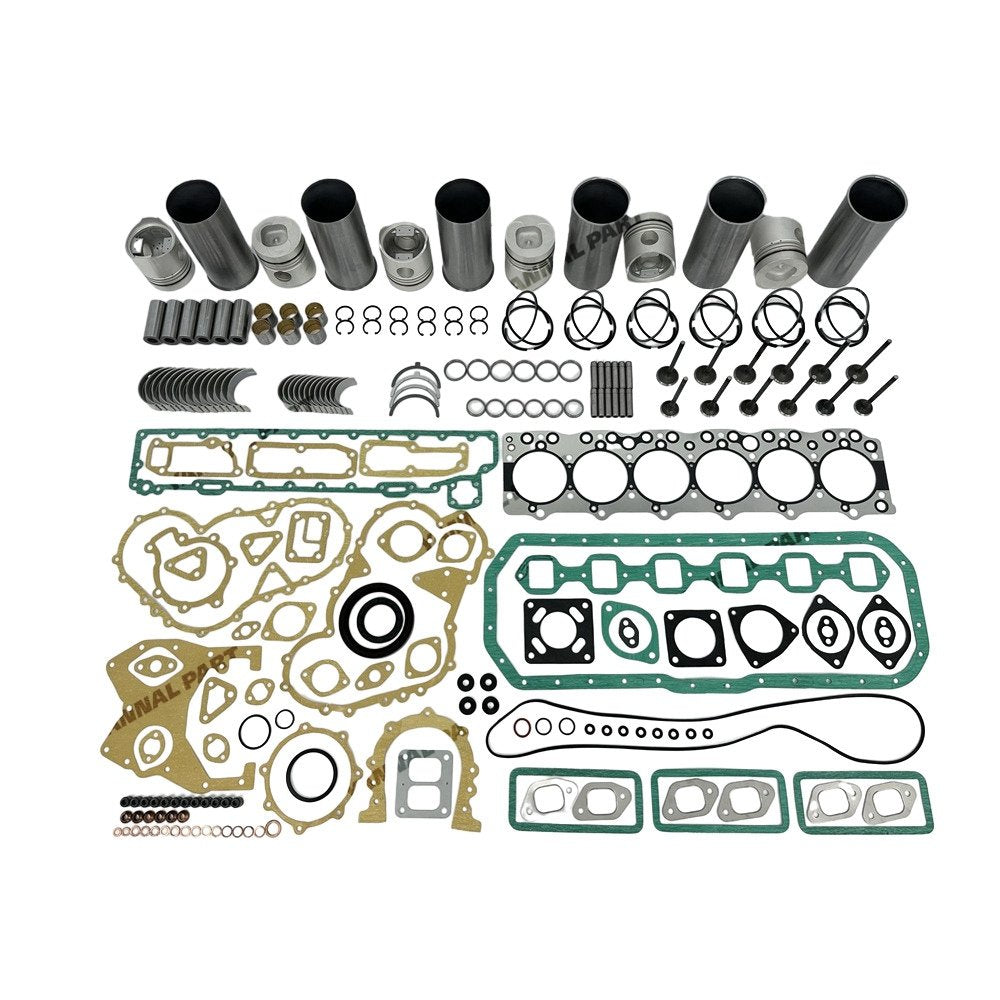 Cylinder Liner Kit Fit For Isuzu 6BB1 Engine