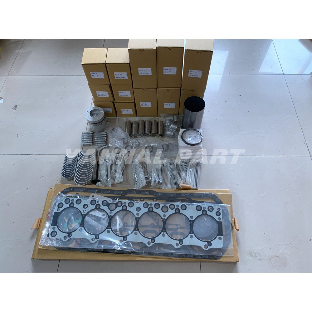 Cylinder Liner Kit Fit For Isuzu 6BD1 Engine