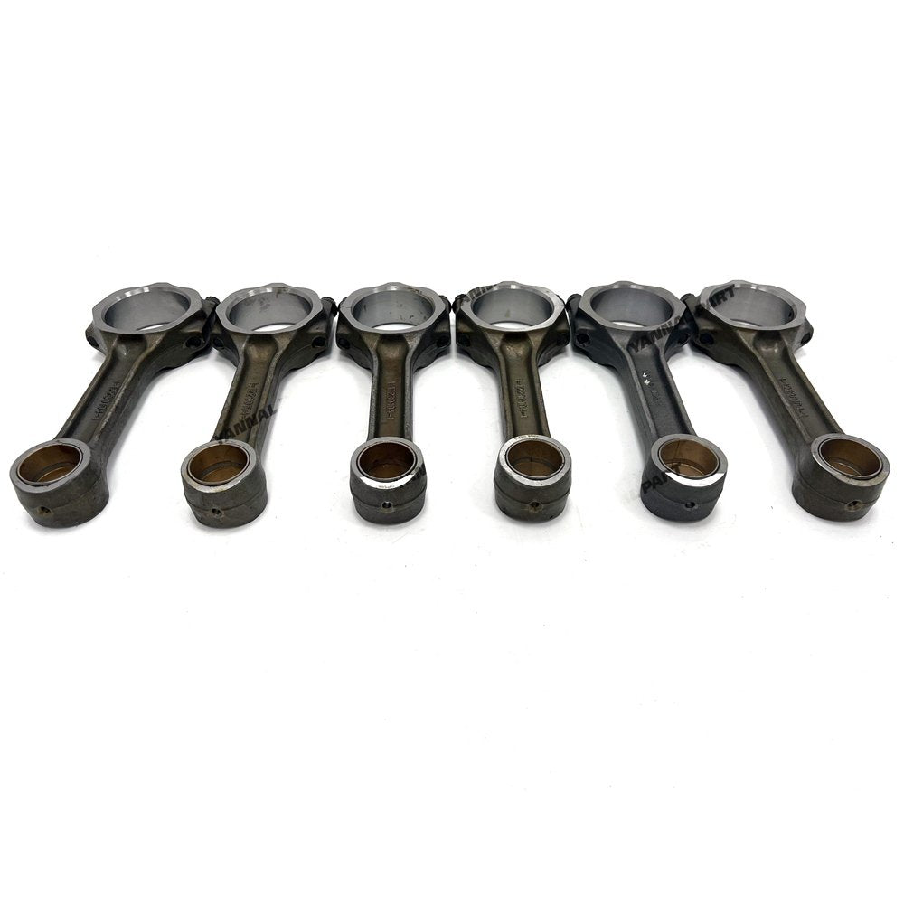 6 PCS Connecting Rod 1-12230095-1 Fit For Isuzu 6BD1 Engine