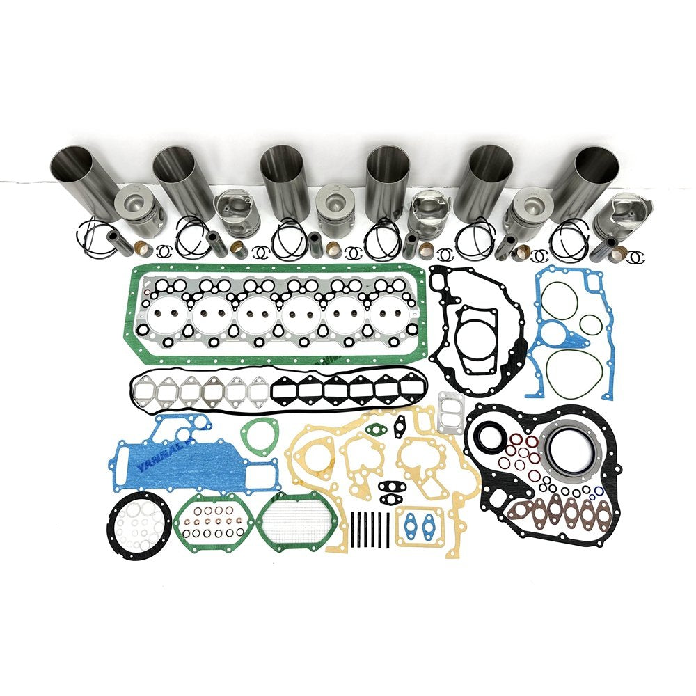 Repair Kit With Piston Rings Liner Gaskets For Isuzu 6D34 Engine Part