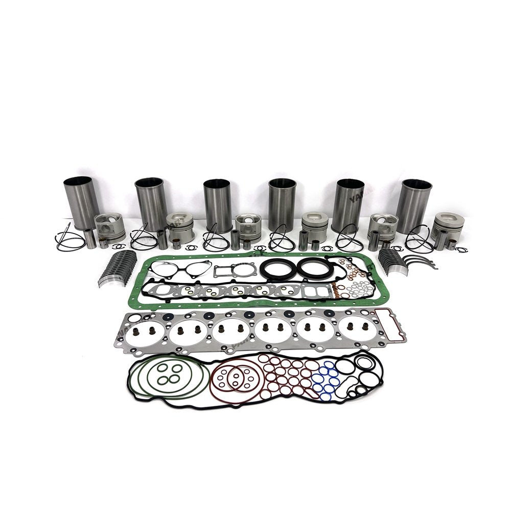 Engine Overhaul Rebuild Kit With Gasket Bearing Set For Isuzu 6HE1 Engine