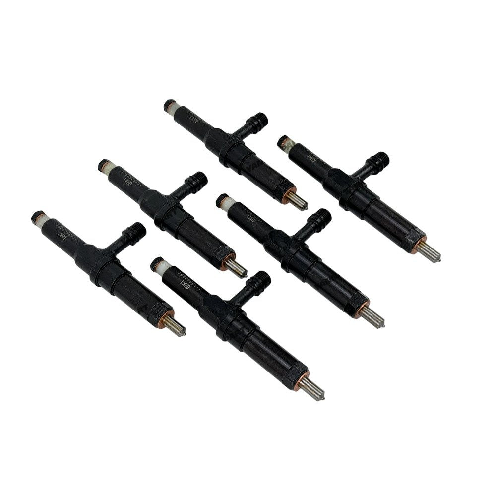 6 PCS Fuel Injector 1153003891 Fit For Isuzu 6HK1 Engine