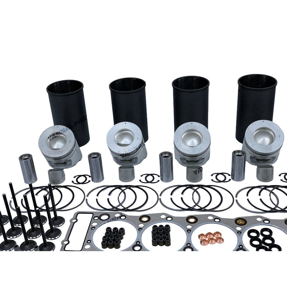 New Isuzu 6HK1 6HK1T Engine Overhaul Rebuild Kit With Valves