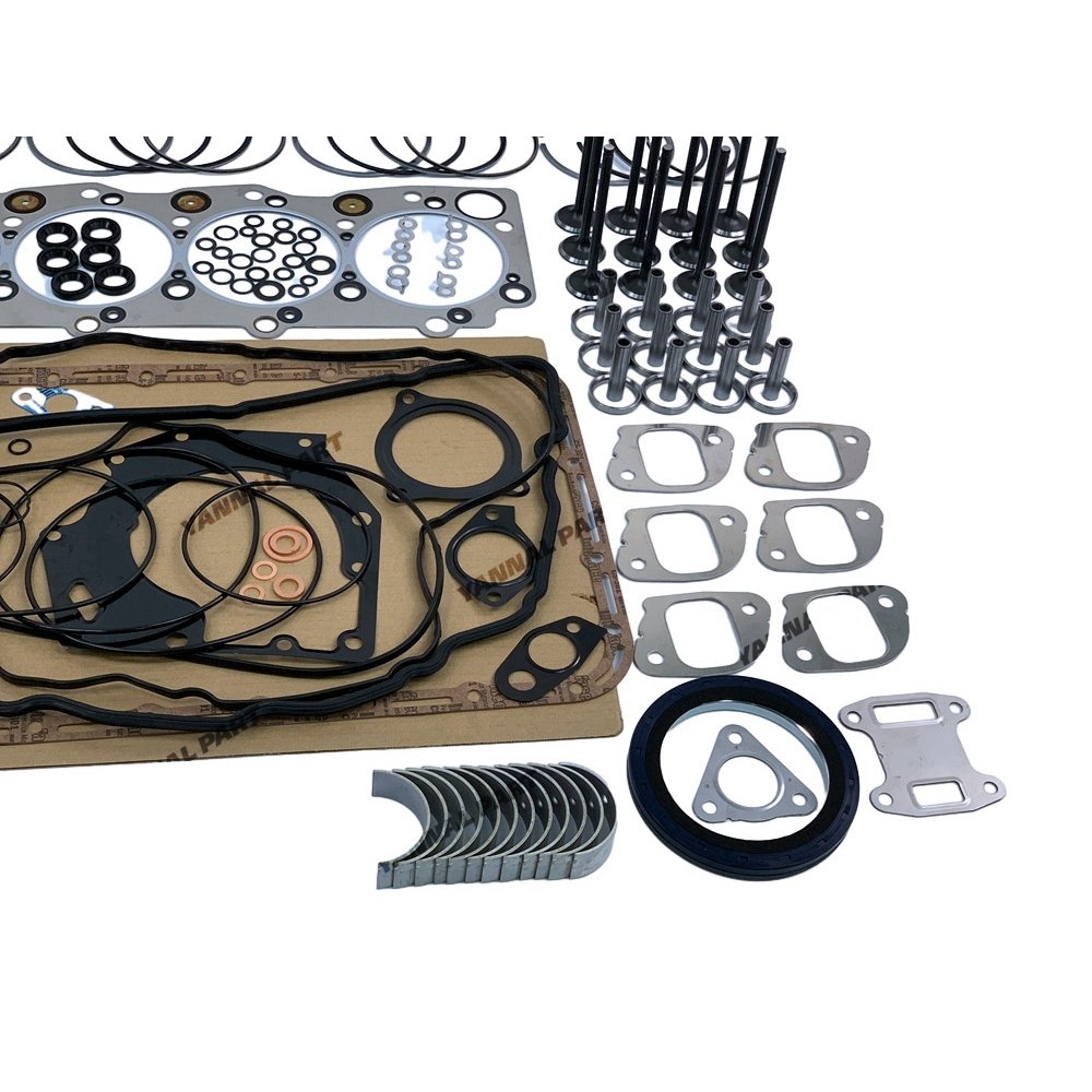 New Isuzu 6HK1 6HK1T Engine Overhaul Rebuild Kit With Valves