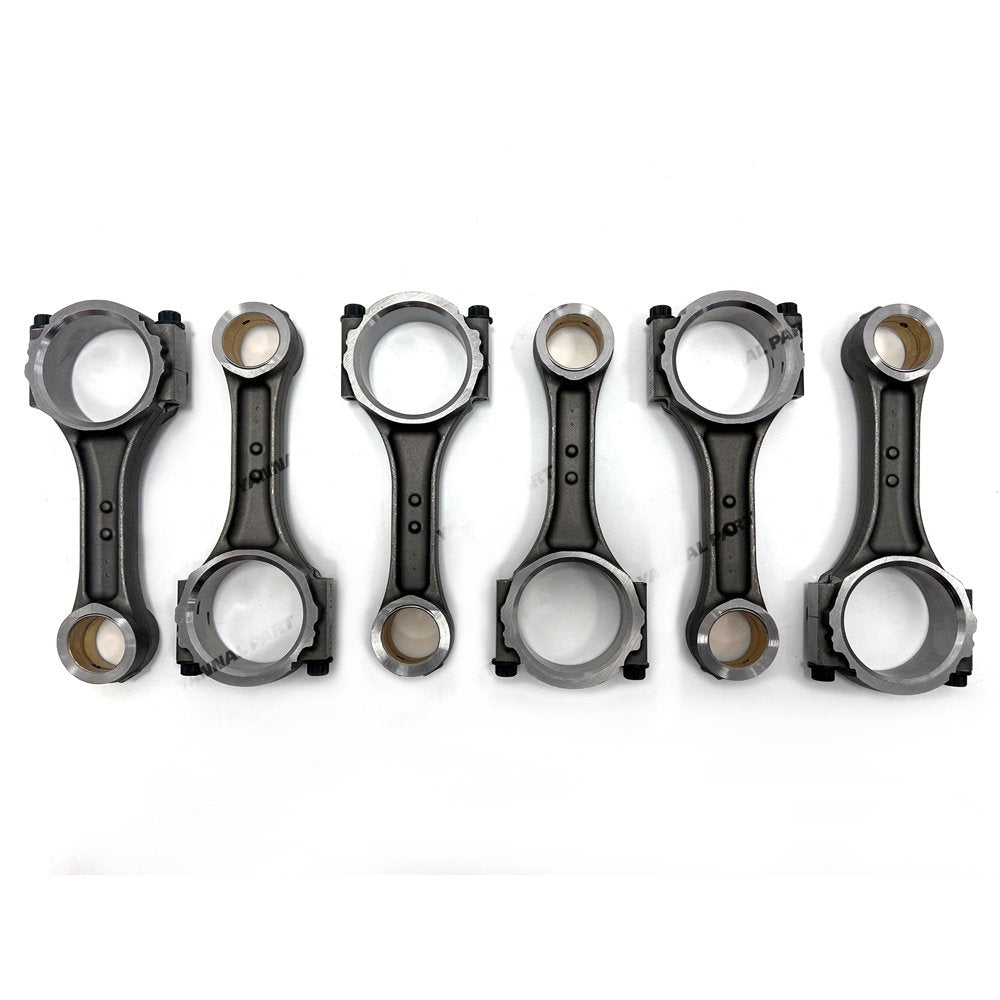 6 PCS Connecting Rod Fit For Isuzu 6HK1 Engine