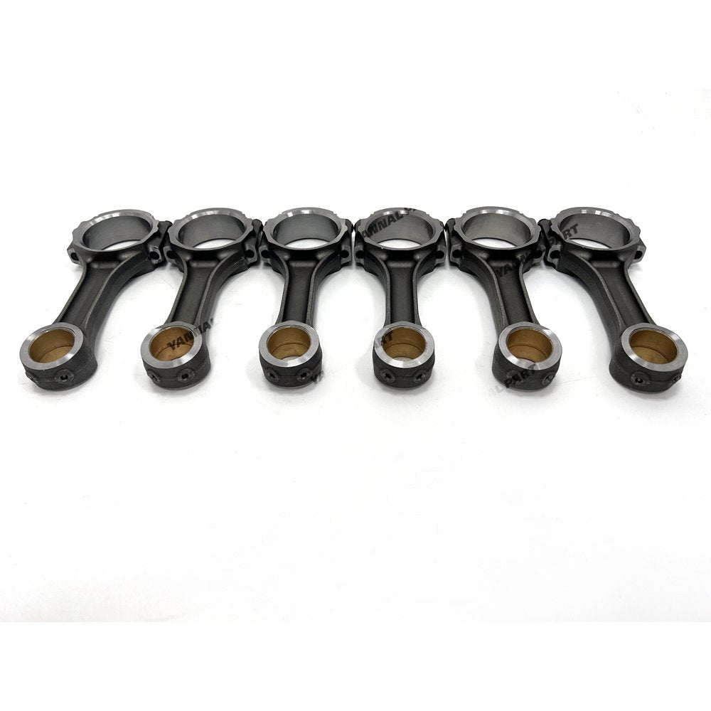 6 PCS Connecting Rod Fit For Isuzu 6HK1 Engine