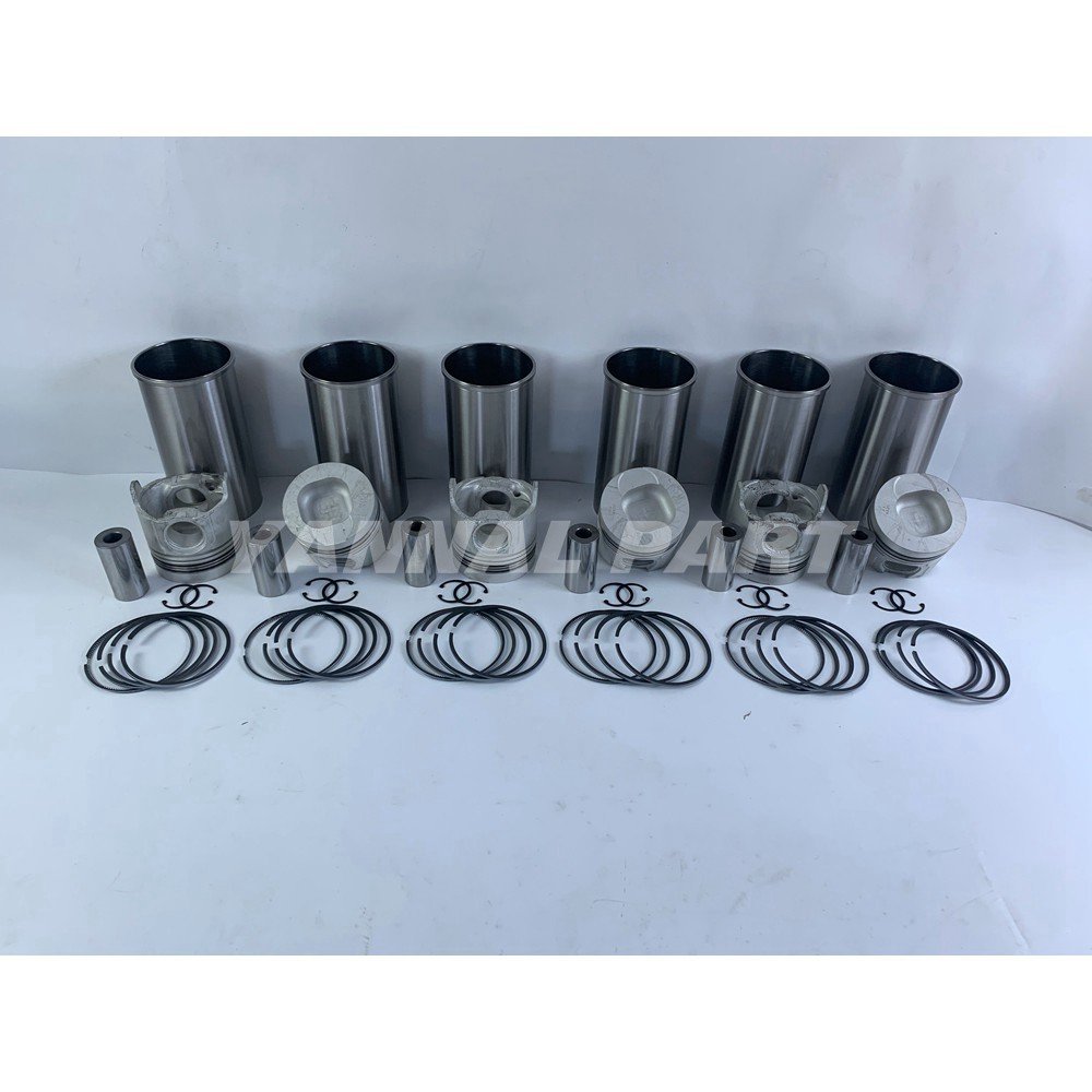 Cylinder Liner Kit Fit For Isuzu 6SD1 Engine