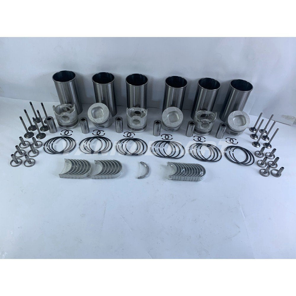 Cylinder Liner Kit Fit For Isuzu 6SD1 Engine